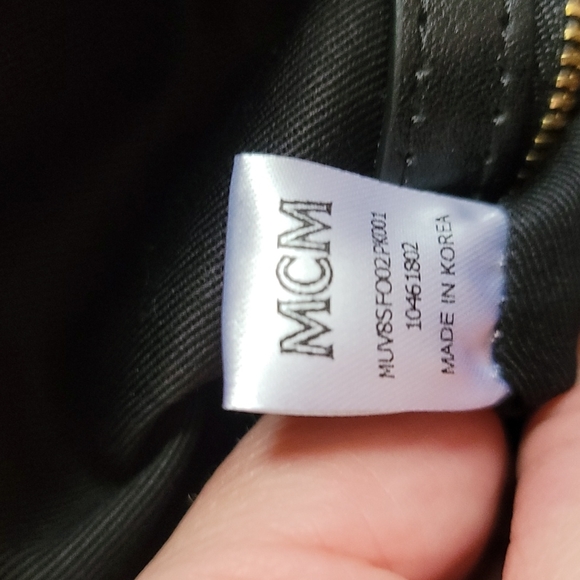 New MCM Pink Visetos Weekender - 18x8 - Picture 15 of 16